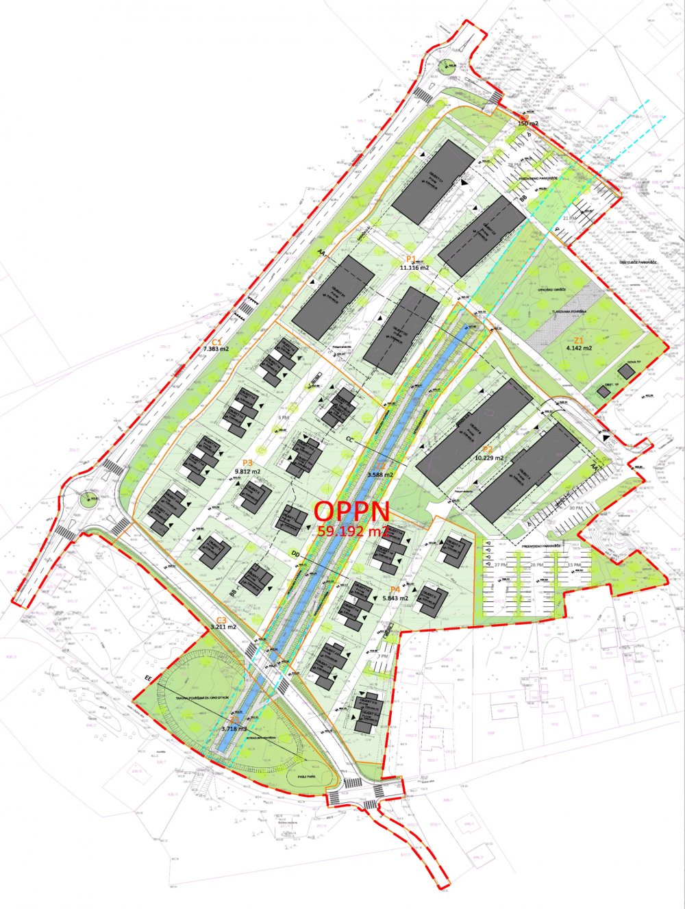 Občinski podrobni prostorski načrt za Turjaško naselje v Kočevju