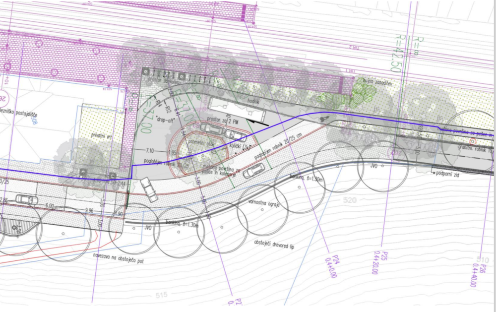 Rekonstrukcija parkiri&scaron;ča ob železni&scaron;ki postaji Bled Jezero
