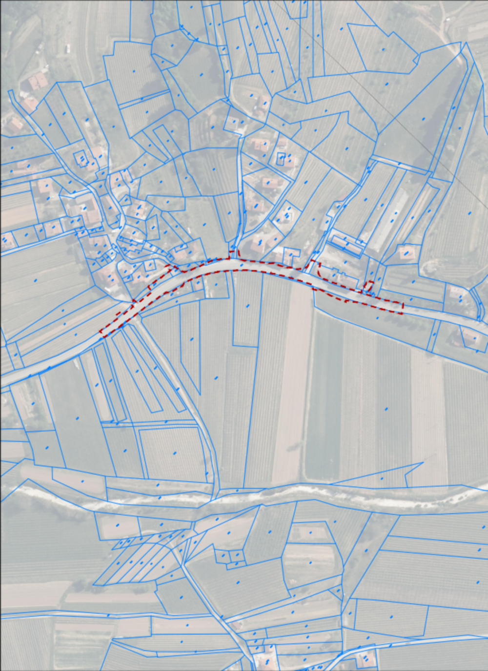 Projekt za izvedbo rekonstrukcije regionalne ceste, pločnikov in avtobusnih postajali&scaron;č v naselju Branik