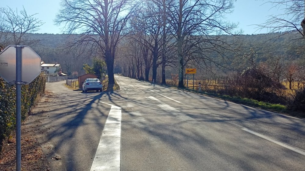 Celovita ureditev državne ceste Miren &ndash; Opatje selo