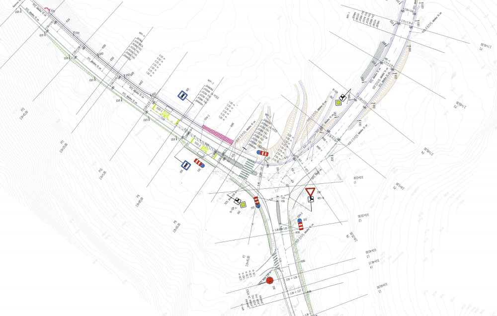 Ureditev para avtobusnih postajali&scaron;č v naselju Zgornja Korena